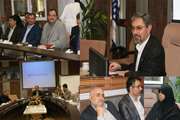 حضور دکتر جعفریان سرپرست دانشگاه در جلسه روسای بخشهای مجتمع بیمارستانی امام خمینی(ره)
